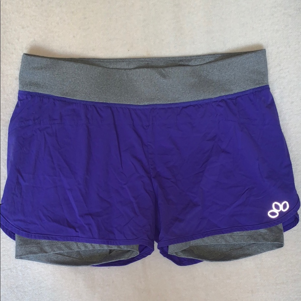REI Compression Running Shorts Purple Women’s Size XL